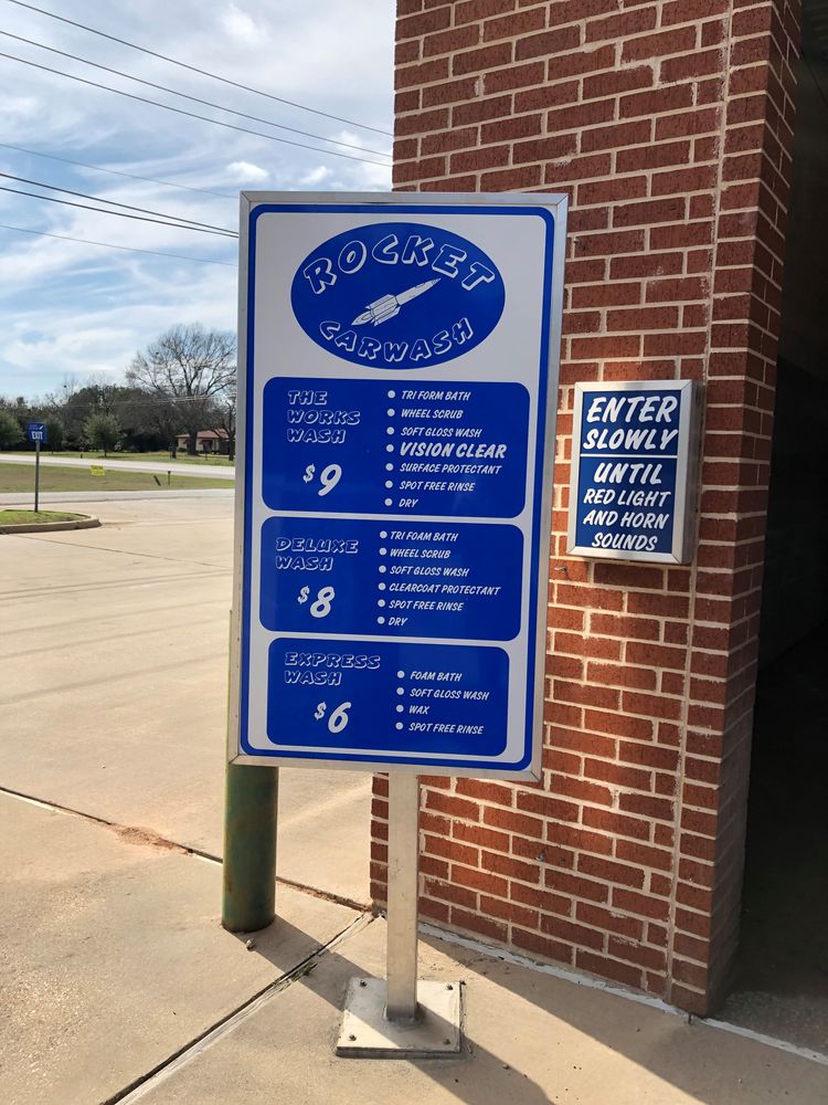 Rocket Carwash: 100 Baker Ln, Robinson, TX 76706